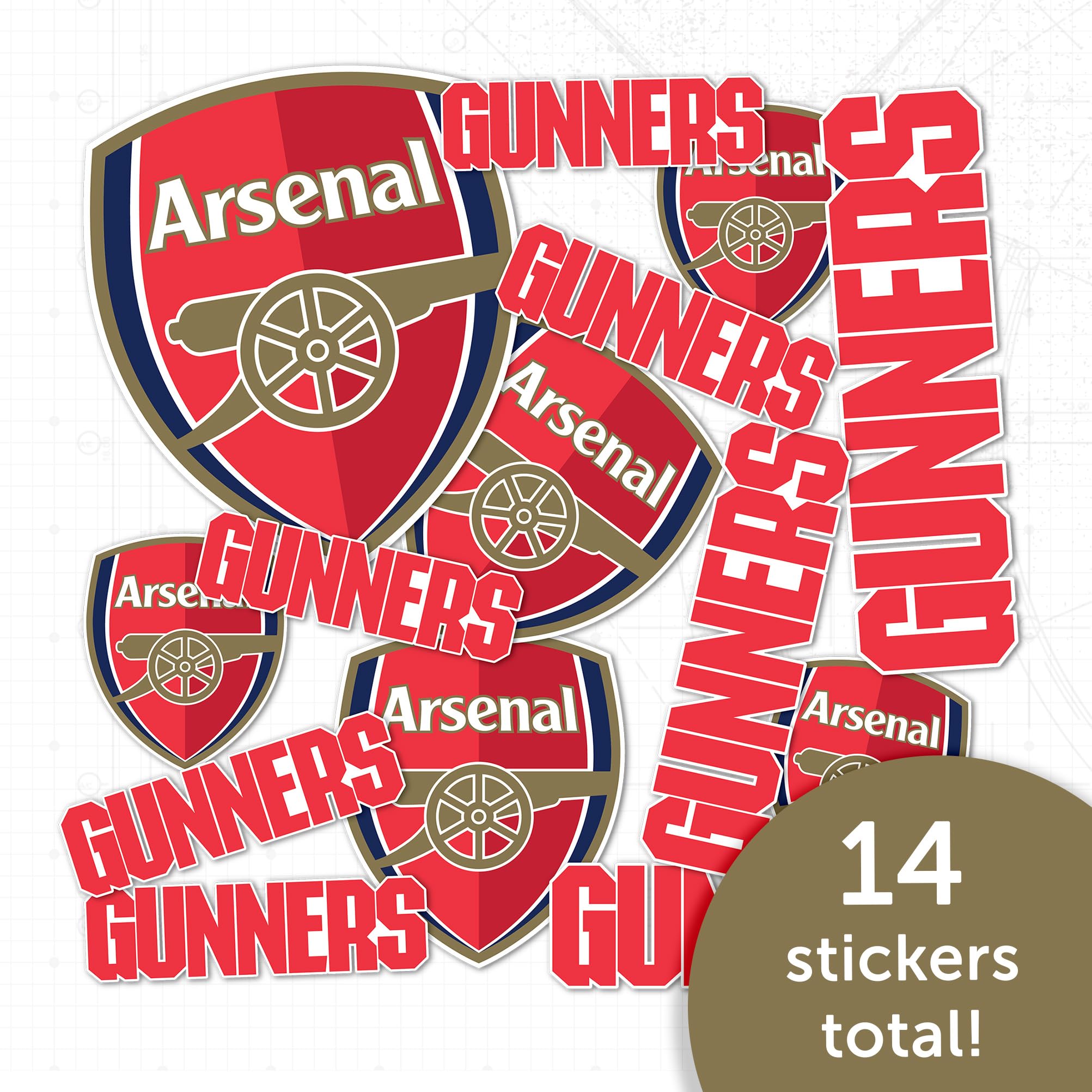 Arsenal The Gunners 90s 旧ロゴ サッカーマフラー Amazon.com: Arsenal FC Gunners Scarf (One Size) (Red/White